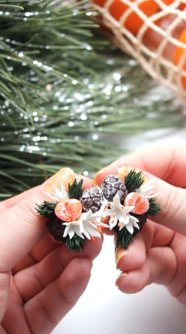 Молд "Шишка кедровая" MINI | MICRO