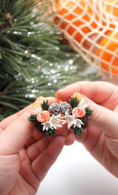 Молд "Шишка кедровая" MINI | MICRO
